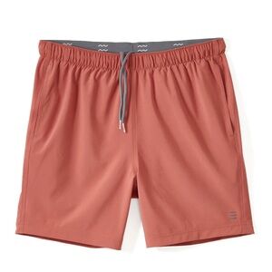Free Fly Apparel Men’s Breeze Short - 6” - Adobe Red